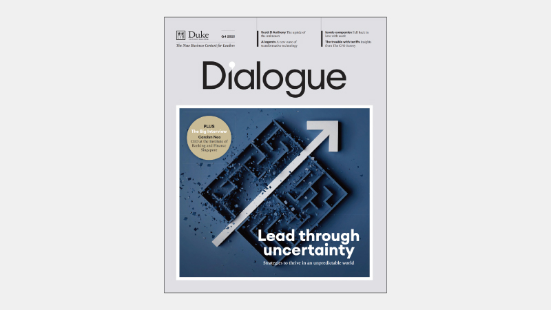 【海外雑誌】米国企業が不確実性を乗り切るための３つの戦略(Dialogue)